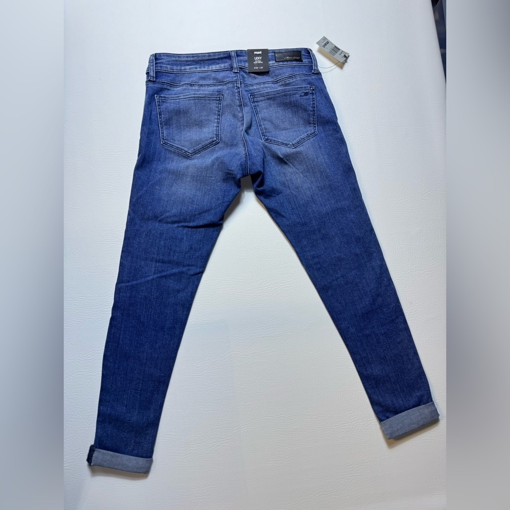 Mavi Lexi Mid-Rise Super Skinny Rhinestone jeans 27 - Picture 4 of 9